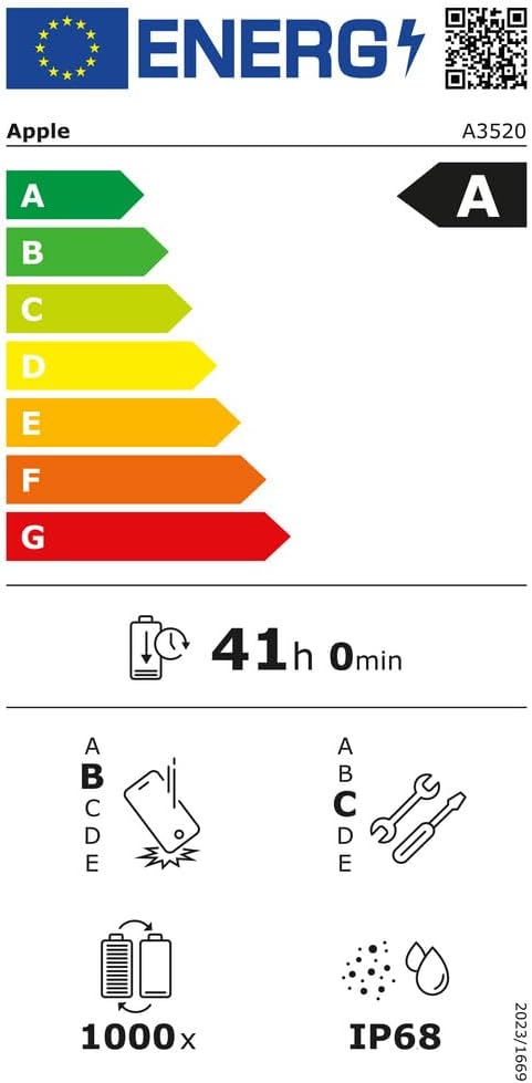 Apple iPhone 17 de 256 GB: Pantalla de 6,3 Pulgadas con Promotion, Chip A19, cámara Frontal Center Stage, Mayor Resistencia a los arañazos, autonomía para el día Entero; Negro - 8