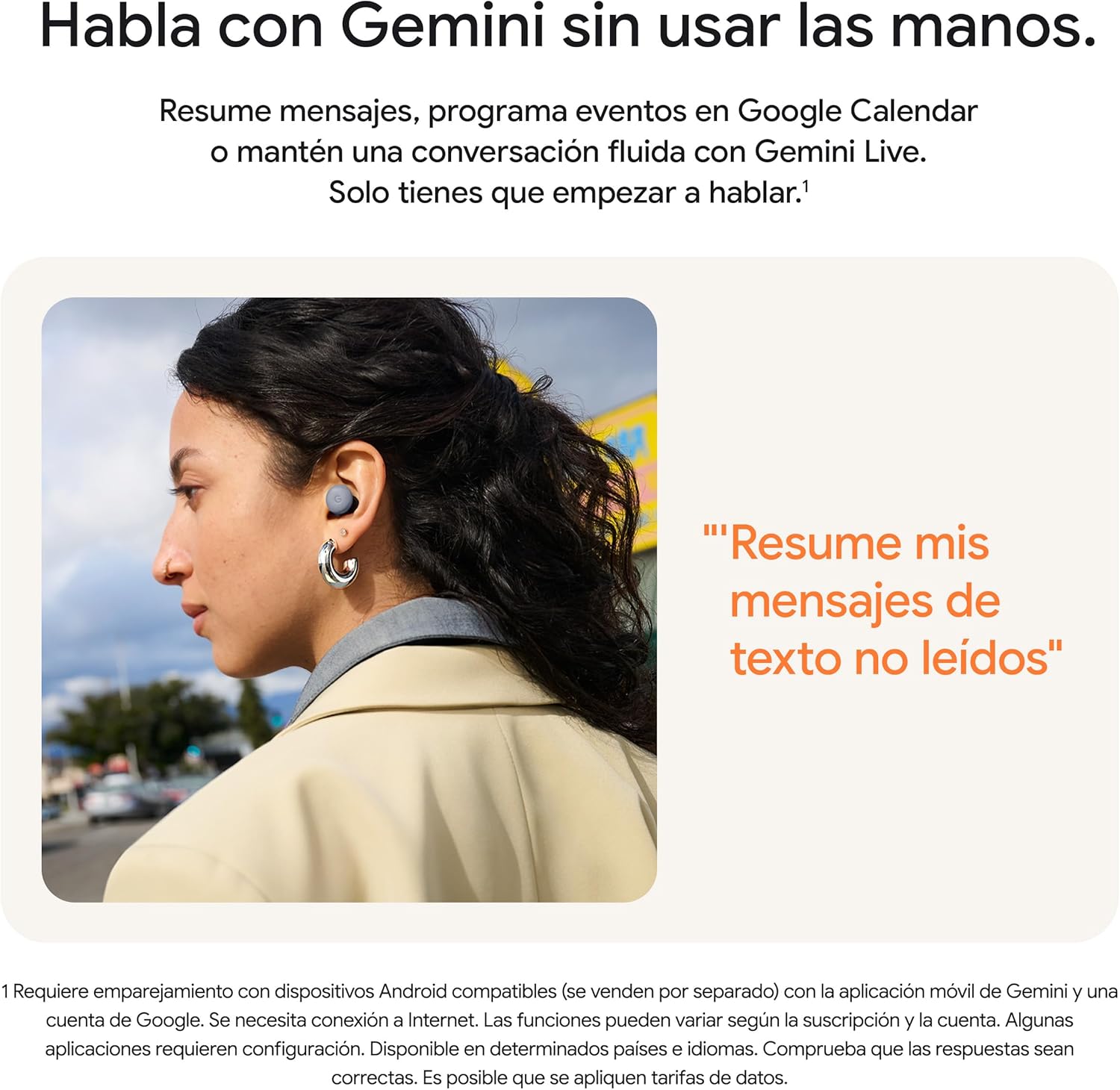 Google Pixel Buds Pro 2 - Auriculares de botón inalámbricos con Cancelación de Ruido Activa – Auriculares Bluetooth - Obsidiana - 6