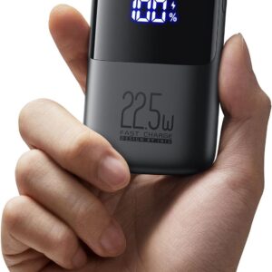 INIU Power Bank, Mini 10000mAh 22.5W Bateria Externa Carga Rapida, USB C PD3.0 QC4.0 Cargador Portatil, Powerbank con Soporte para iPhone 17 16 15 14 13 12 Pro Samsung S22 S21 Xiaomi Huawei iPad