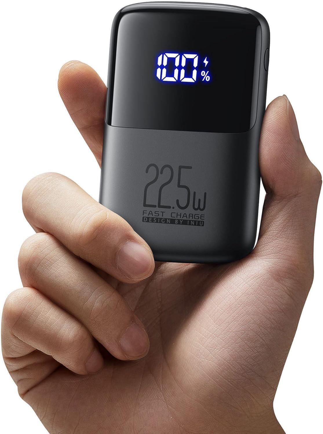 INIU Power Bank, Mini 10000mAh 22.5W Bateria Externa Carga Rapida, USB C PD3.0 QC4.0 Cargador Portatil, Powerbank con Soporte para iPhone 17 16 15 14 13 12 Pro Samsung S22 S21 Xiaomi Huawei iPad - 1
