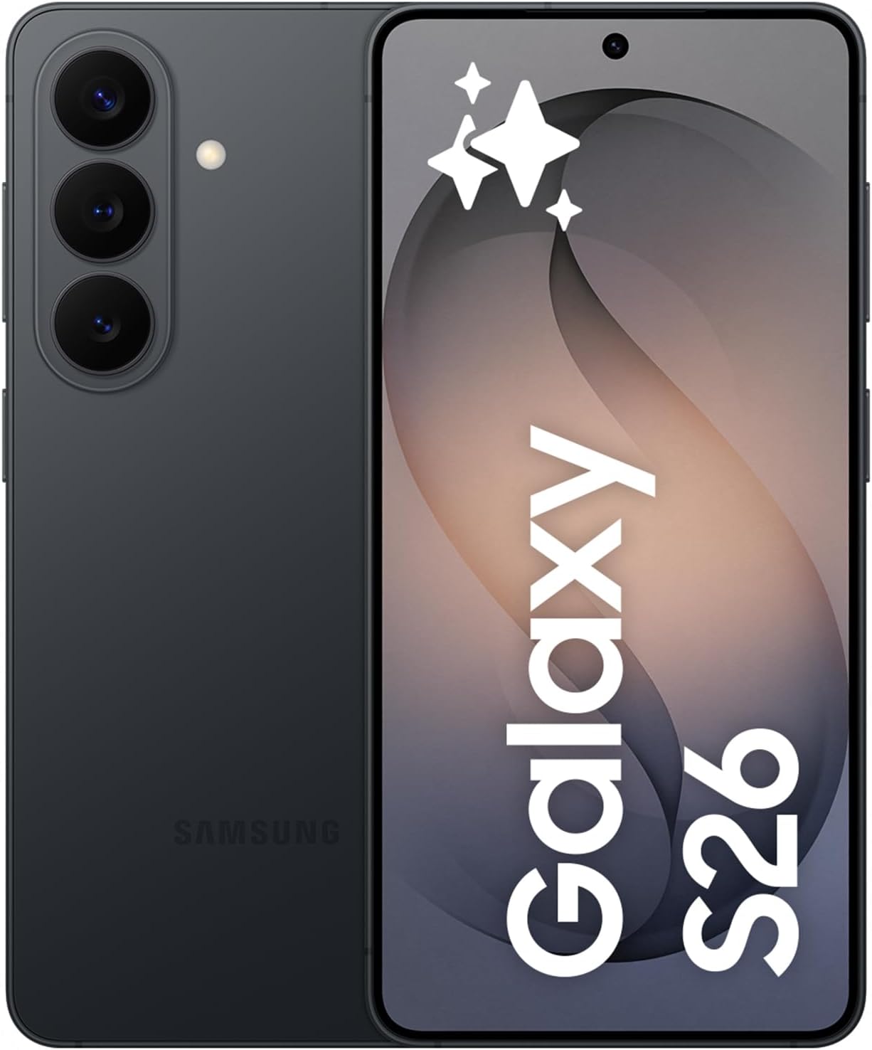 Samsung Galaxy S26, 512GB, Teléfono Móvil con Galaxy AI, Cámara 50MP, 12GB RAM, Batería 4300mAh, Garantía del Fabricante 3 Años + 1 Año Extra, Color Negro (Versión Española) - 1