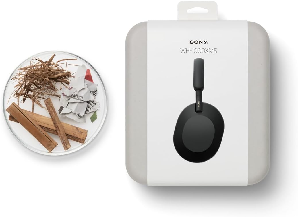 Sony WH-1000XM5 - Auriculares inalámbricos con cancelación de Ruido, 30 Horas de duración de la batería, Estilo supraaural, optimizados para Alexa y Google Assistant, con micrófono Integrado para - 7