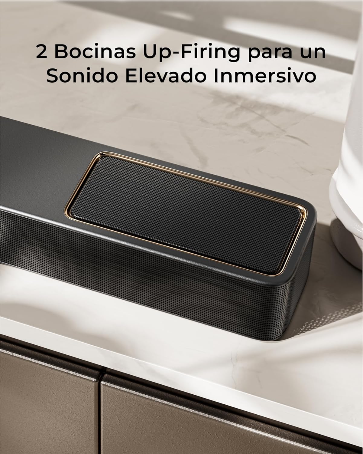 ULTIMEA Skywave X40 5.1.2ch Sistema de Sonido Envolvente Inalámbrico, Barra de Sonido con Dolby Atmos, 530W, Subwoofer Inalámbrico, Amplificador GAN, 4K HDR Passthrough, HDMI eARC, Bluetooth 5.4 - 4