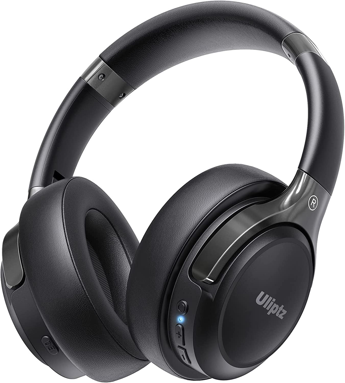 Uliptz Auriculares Inalámbricos Bluetooth, 65 Horas de Reproducción, 6 Modos de Sonido EQ, Auriculares Inalámbricos Diadema Estéreo HiFi con Micrófono, Audifonos Bluetooth 5.3 para PC/Teléfono - 1