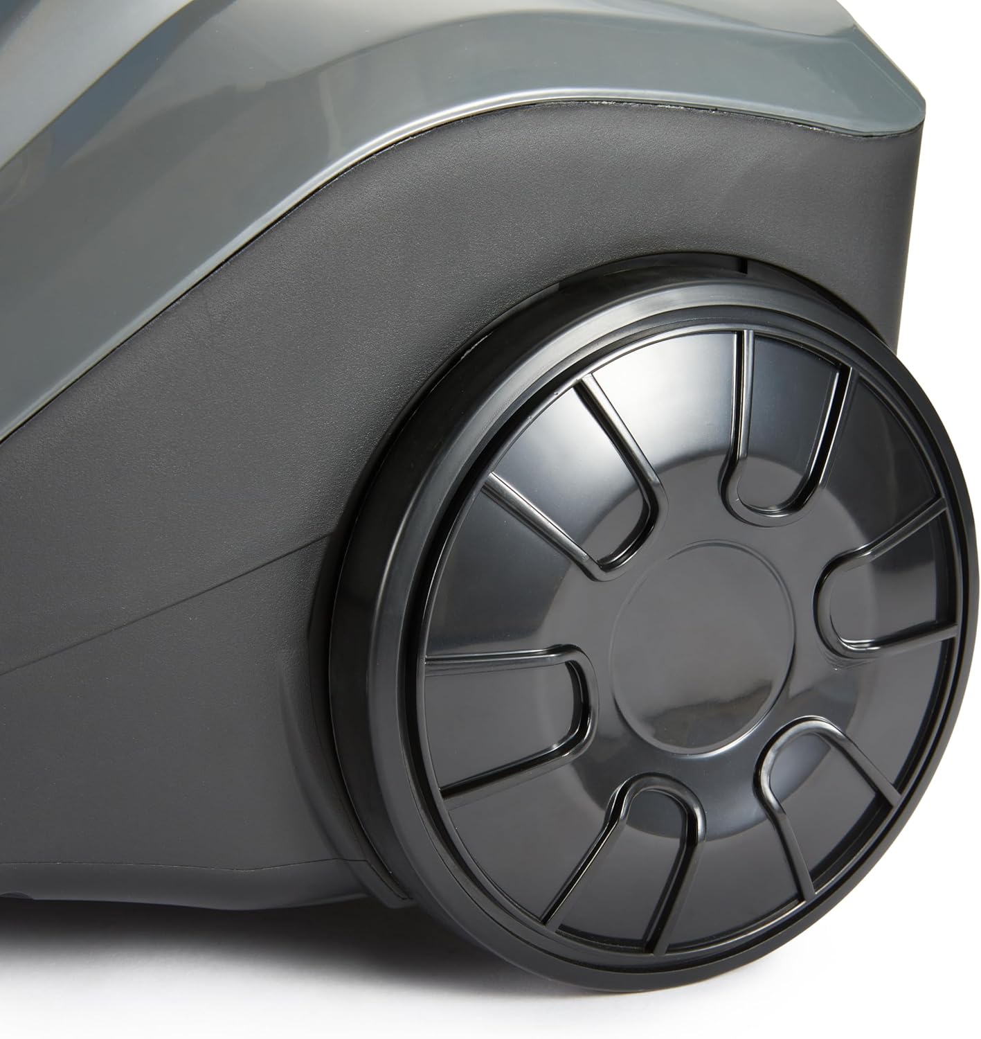 Amazon Basics Aspirador sin Bolsa Cilíndrico 1.7L Compacto Ligero con Boquilla Triple Acción, Filtro HEPA, 850W, para Alfombras y Suelos Duros, Negro y Azul - 5