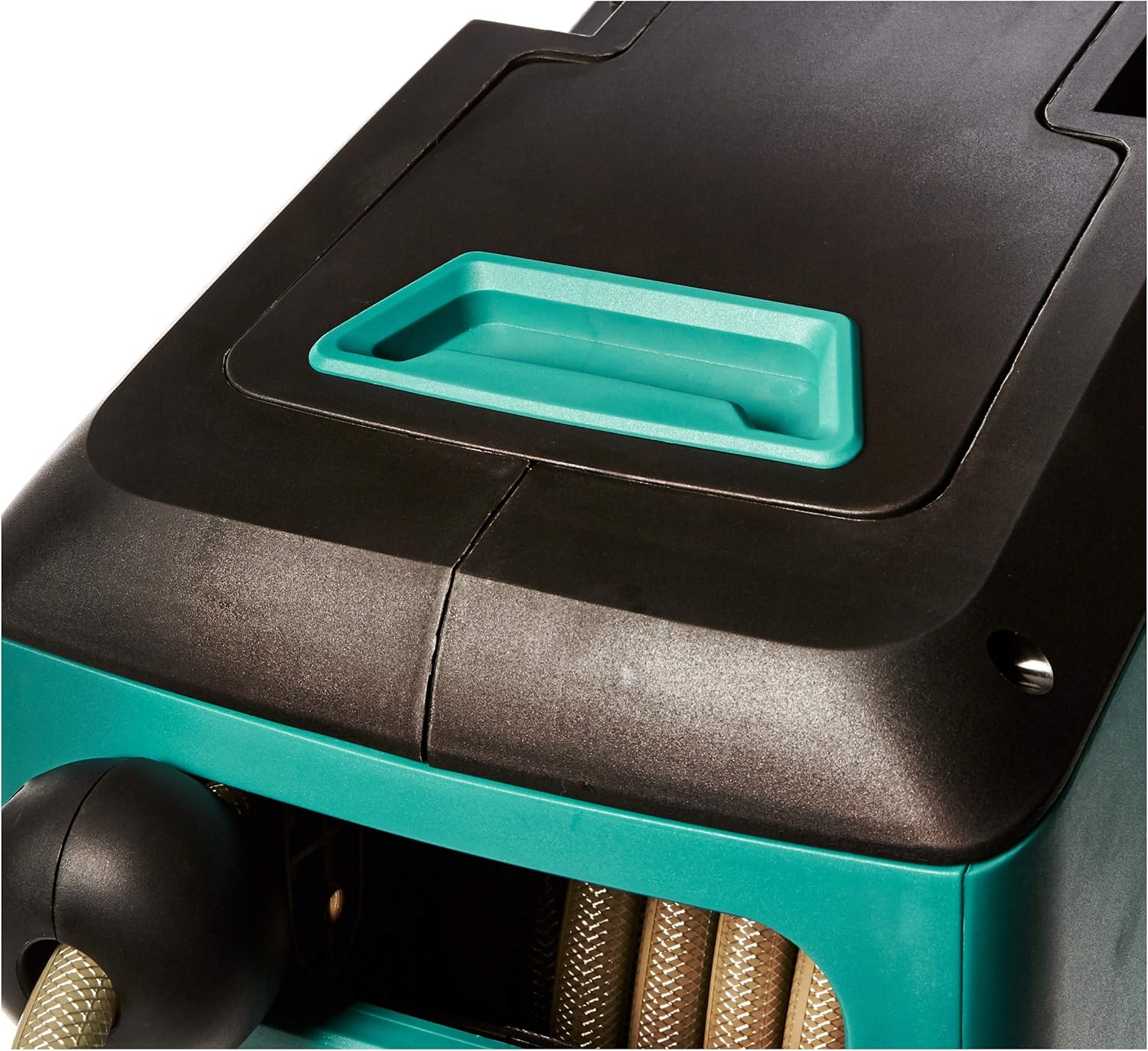 Amazon Basics Enrollador automático de manguera para pared, Verde, 25 m - 4