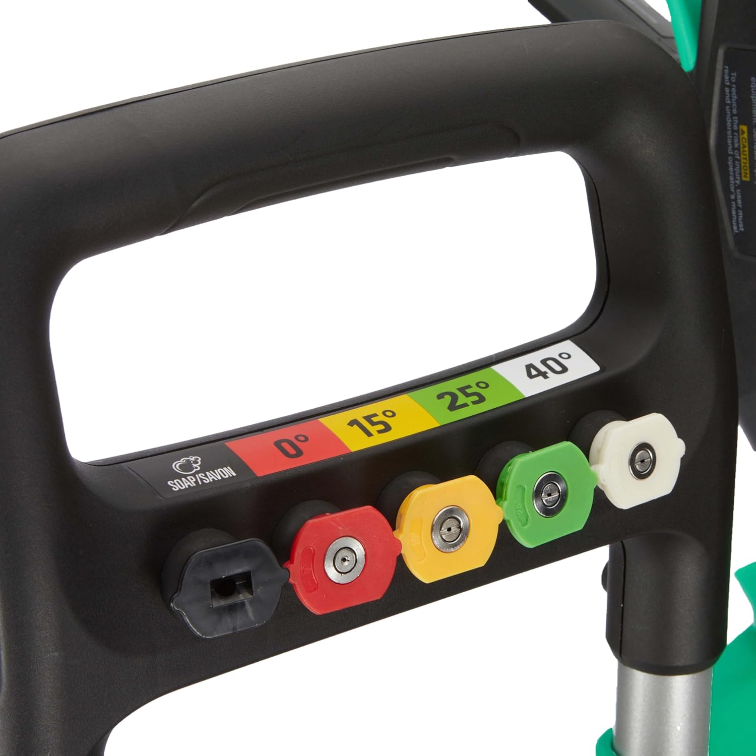 Amazon Basics Lavadoras a presión con cable, 2200 W, máximo 145 bar, máximo tasa de flujo: 500 l/h, verde - 5