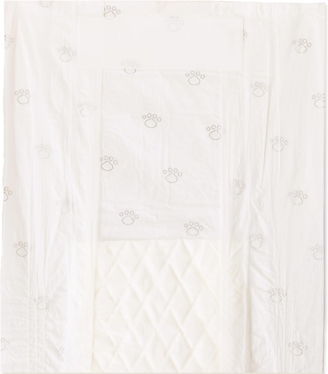 Amazon Basics Pañales Desechables para Perros Macho, S, Paquete de 50, Color Blanco - 2