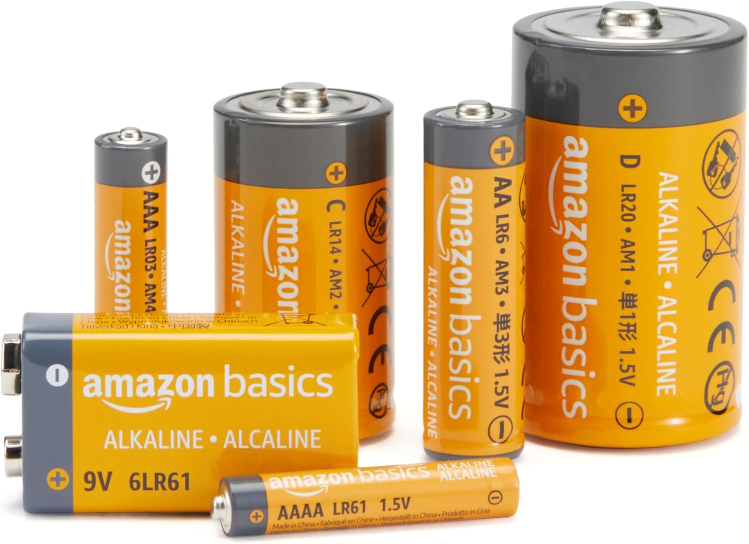 Amazon Basics - Paquete de 100 pilas alcalinas AAA de alto rendimiento, 1,5 voltios, vida útil de 10 años - 4