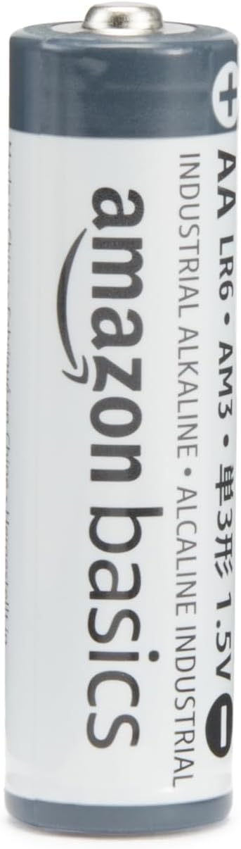 Amazon Basics - Paquete de 40 pilas industriales alcalinas AA, 1,5 voltios, vida útil de 5 años - 2