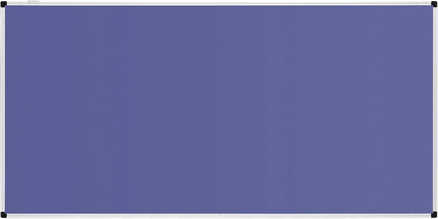 Amazon Basics Pizarra blanca magnética con bandeja para rotuladores y marco de aluminio, 240 cm x 120 cm - 3