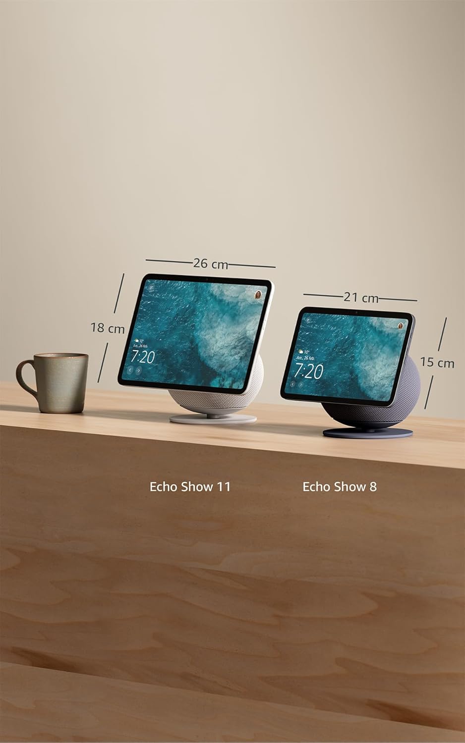 Amazon Echo Show 11 (última generación): pantalla Full HD de 11", con colores brillantes, más espacio de interfaz, audio espacial y Alexa (blanco) - 6