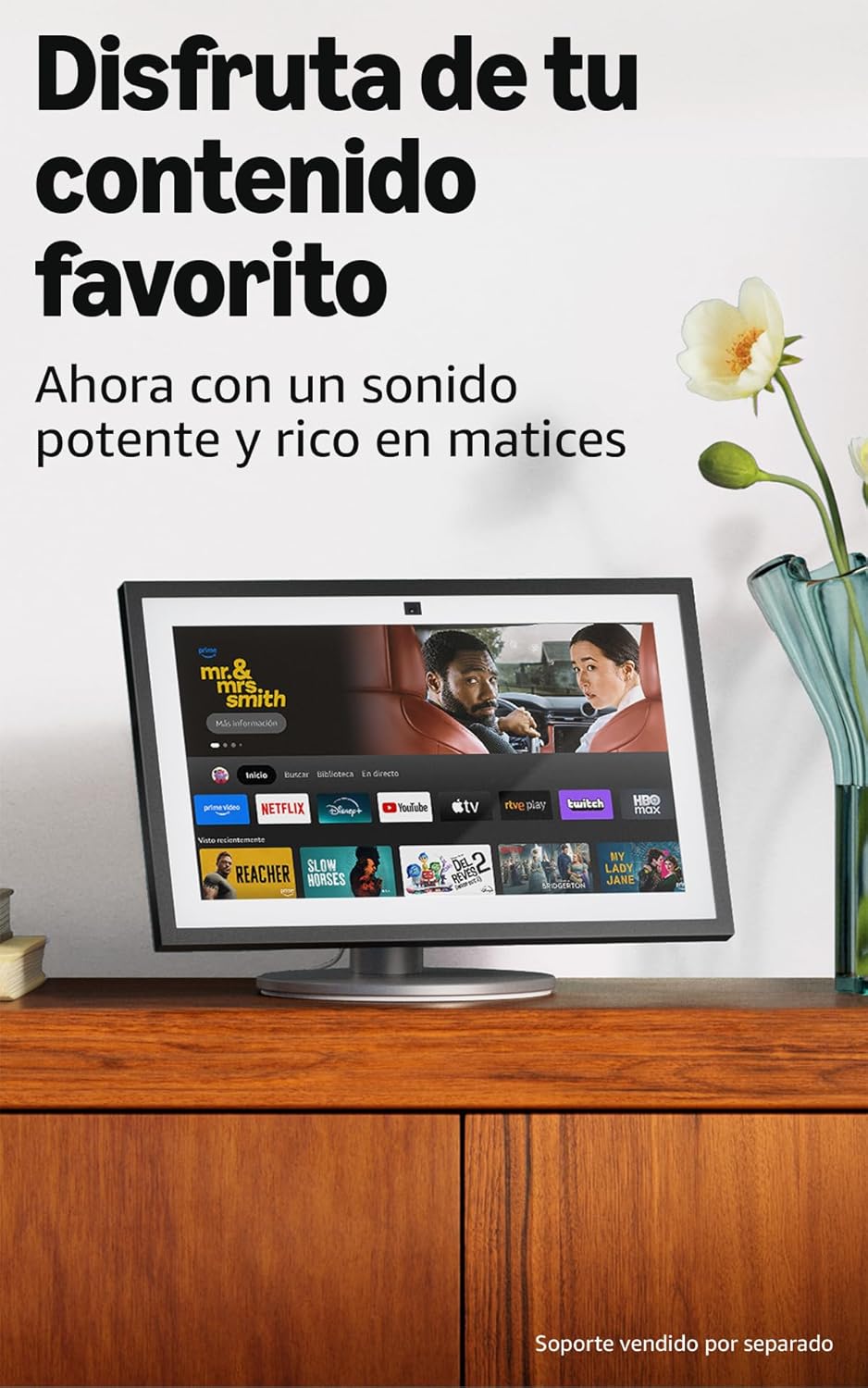 Amazon Echo Show 15 (última generación) | Pantalla inteligente Full HD de 15,6", con Alexa, Fire TV integrado y mando por voz Alexa - 3