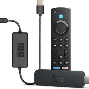 Amazon Fire TV Stick HD + Mission Cables - Cable USB de corriente para el Amazon Fire TV