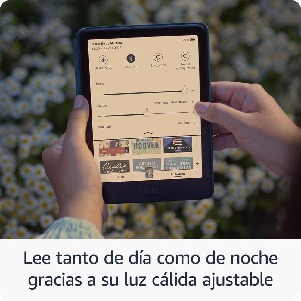 Amazon Kindle Colorsoft 16 GB + Funda negra de tela + Adaptador de 9 W - 5