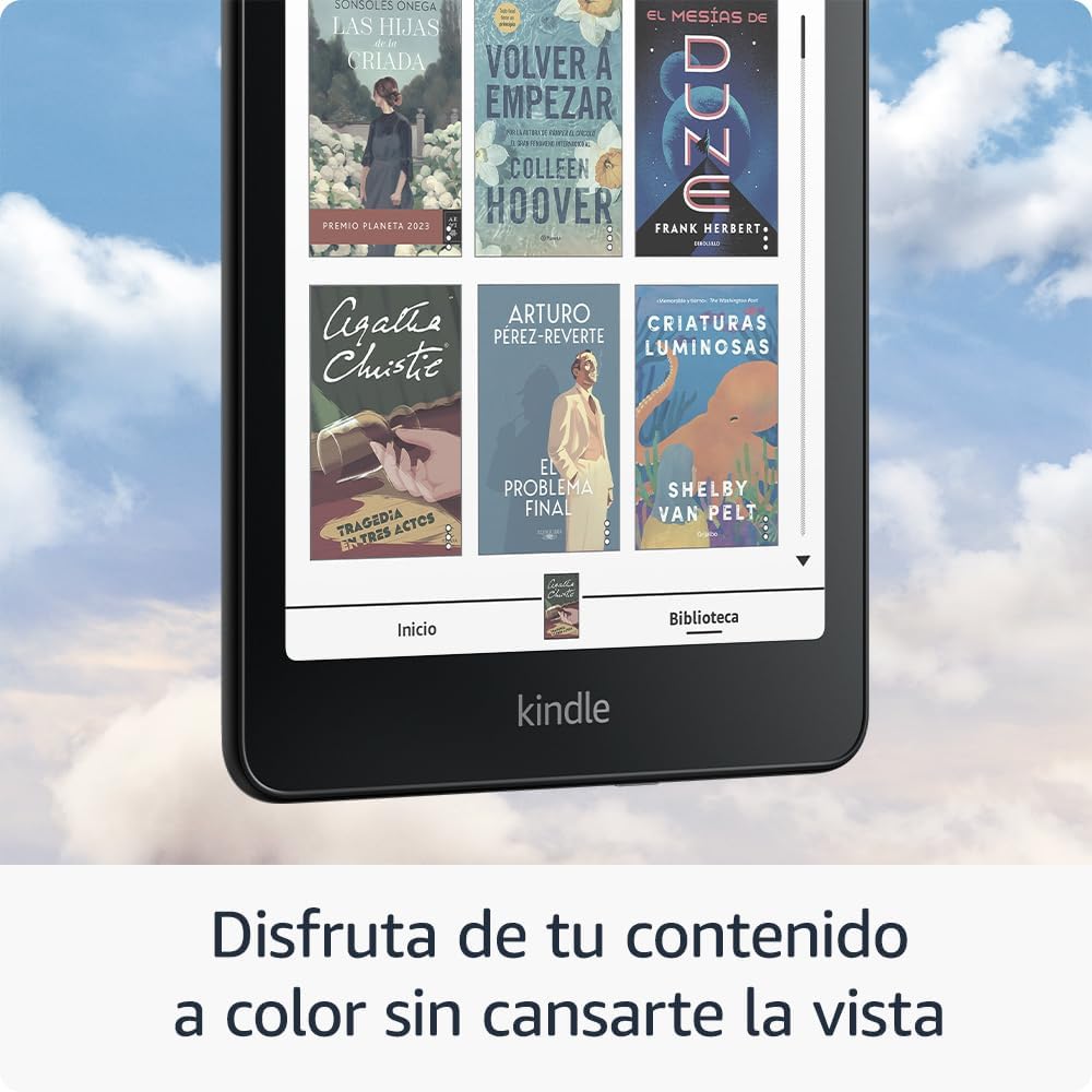 Amazon Kindle Colorsoft Signature Edition (última generación) | Con pantalla a color, luz frontal autorregulable, carga inalámbrica y gran duración de la batería | 32 GB - 3