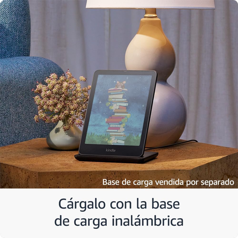 Amazon Kindle Colorsoft Signature Edition (última generación) | Con pantalla a color, luz frontal autorregulable, carga inalámbrica y gran duración de la batería | 32 GB - 6