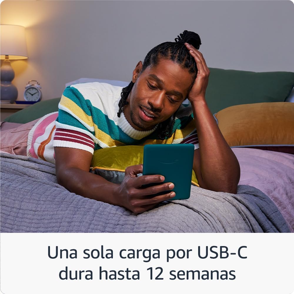 Amazon Kindle Paperwhite (última generación) | Nuestro Kindle más rápido, con una nueva pantalla sin reflejos y semanas de batería | 16 GB | Con publicidad | Negro - 4