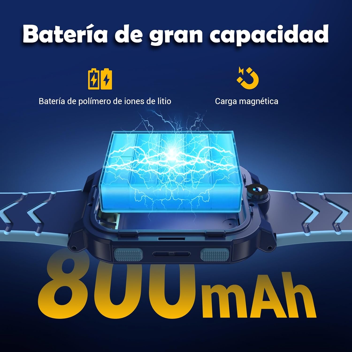 Blackview Reloj Inteligente Niño 4G, Videollamadas, Chat de Voz, 1.83” Smartwatch Niños con GPS Posición, SOS Llamar, Modo Escuela, Despertador, Podómetro, Calculadora, Batería Grande de 800 mAh, Azul - 4