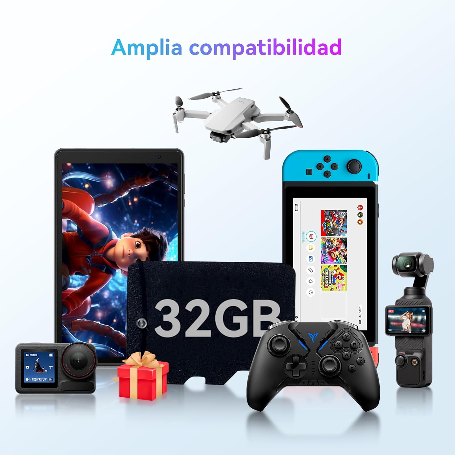 Blackview Wave 9C Telefonos Moviles Android 15 con Funda de Teléfono, Smartphone 12GB+128GB/2TB TF, Moviles Baratos IP54 6,56", Mobile Phone Octa-Core, Dual SIM, 13+8MP, Face ID, Fingerprint, OTG, GPS - 3