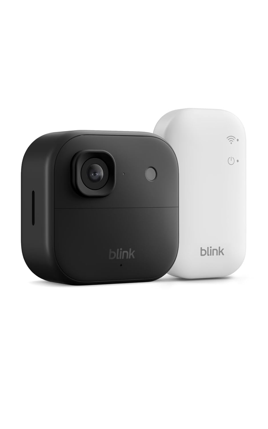Cámara exterior 2K+ Blink (última generación) — cámara de seguridad inteligente inalámbrica, resolución de vídeo 2K, módulo de sincronización básico Incluido: sistema de 1 cámara, Negro - 2