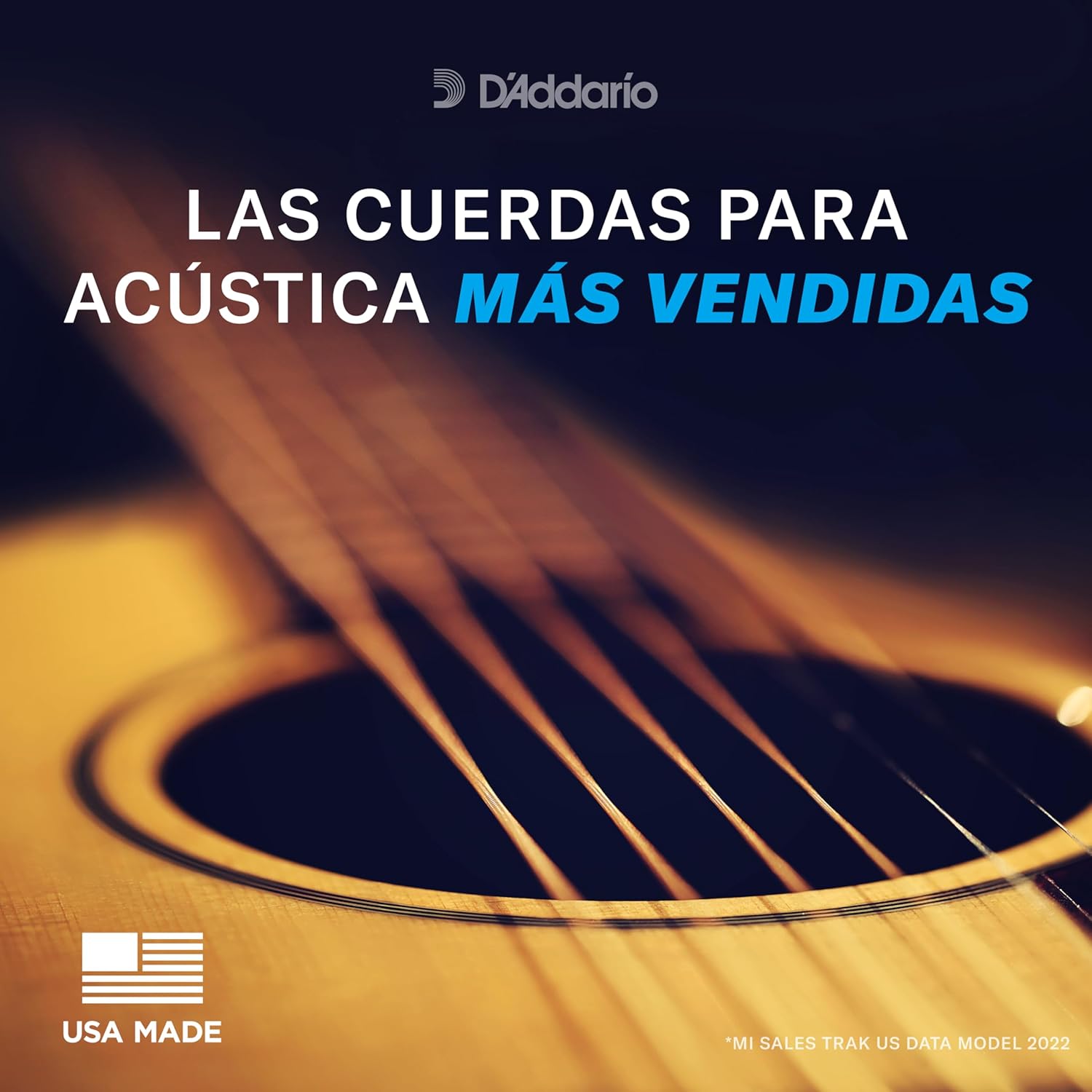 D'Addario Cuerdas Guitarra Acustica - Cuerdas de Guitarra - Cuerdas de Guitarra Acustica - EJ15-3D - Extra Ligero, 10-47 - 3-Paquete, 3-Pack, Extra Light, 10-47 - 2