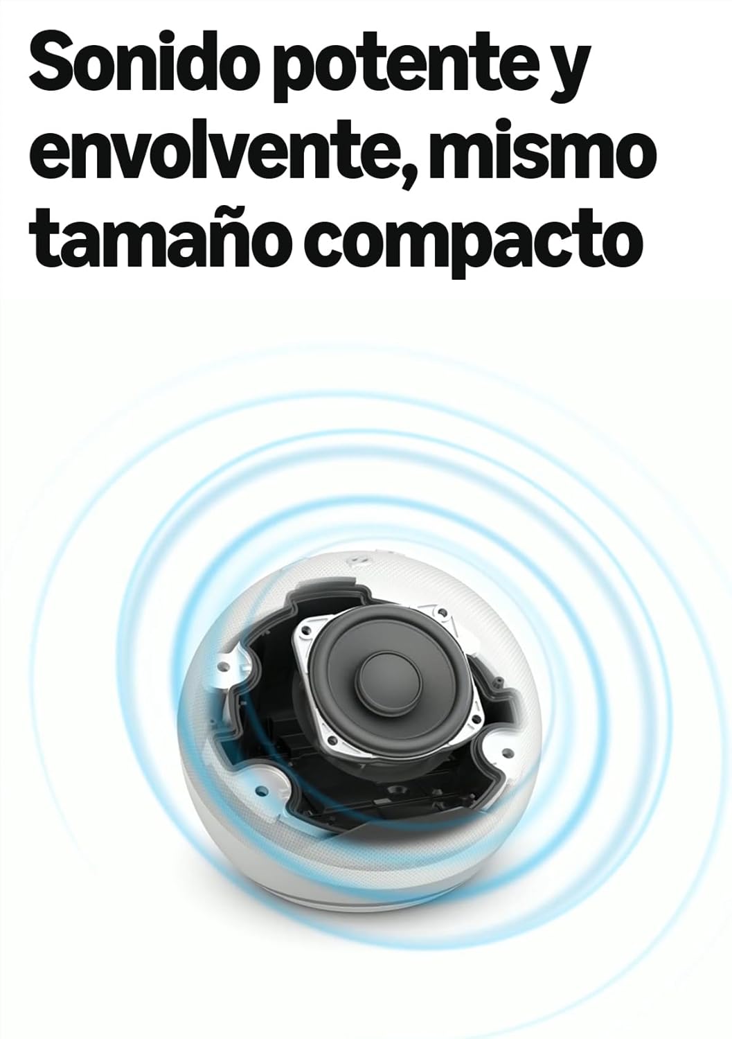 Echo Dot (Última generación) | Altavoz inteligente wifi y Bluetooth con Alexa, con sonido más potente y de mayor amplitud | Antracita - 3