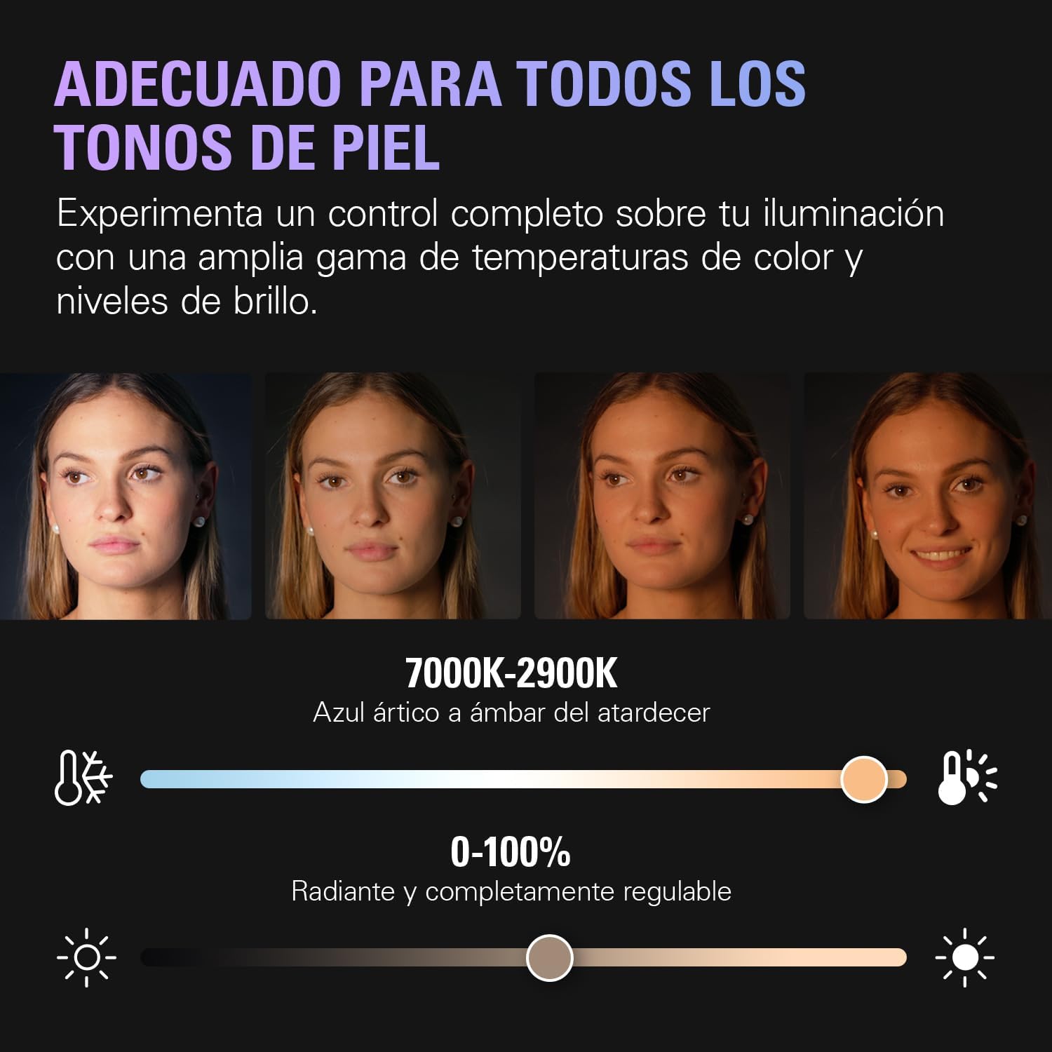 Elgato Key Light - Luz profesional de estudio de 2800 lúmenes, con soporte de escritorio para streaming, grabación y videoconferencia, temperatura y brillo ajustables con app en Mac, PC, iOS, Android - 6
