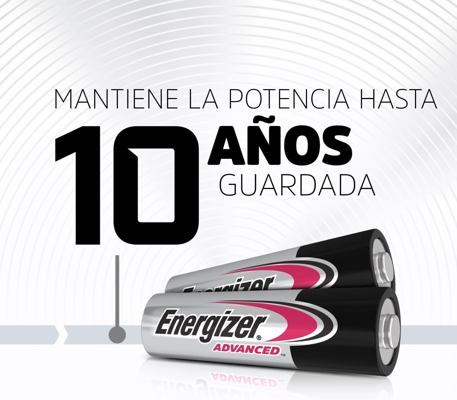 Energizer Advanced - Pilas AA (Paquete de 16) - 1,5V Baterías Alcalinas de Larga Duración - Alta Potencia - Made in EU - Embalaje 100% reciclable - 10 años de Vida útil [Exclusivo en Amazon] - 2