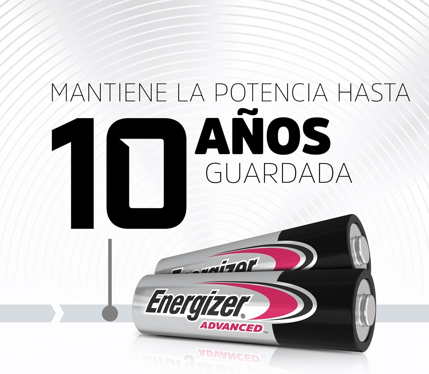 Energizer Advanced - Pilas AAA (Paquete de 16) - 1,5V Baterías Alcalinas de Larga Duración - Alta Potencia - Made in EU - Embalaje 100% reciclable - 10 años de Vida útil [Exclusivo en Amazon] - 4