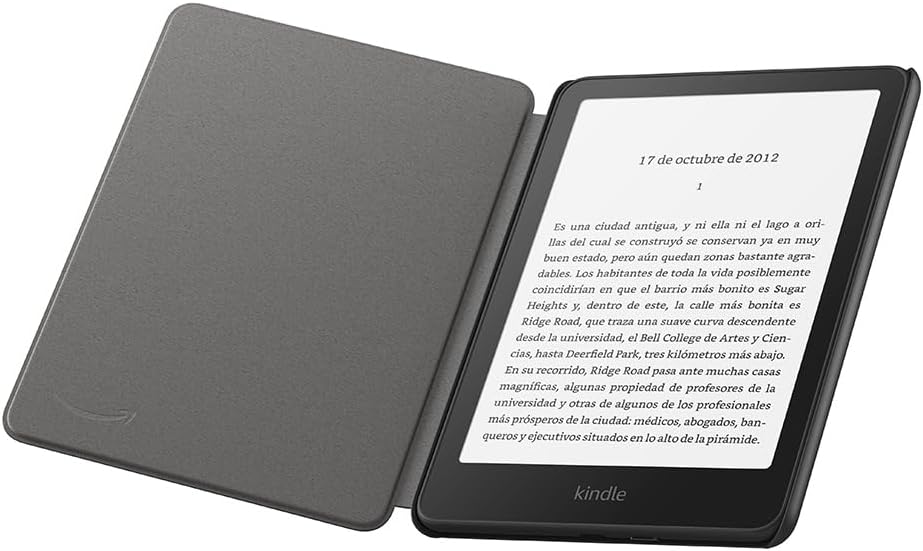 Funda Amazon Kindle Paperwhite y Amazon Kindle Colorsoft | Funda protectora ligera, plegable y resistente al agua | Tela - 3