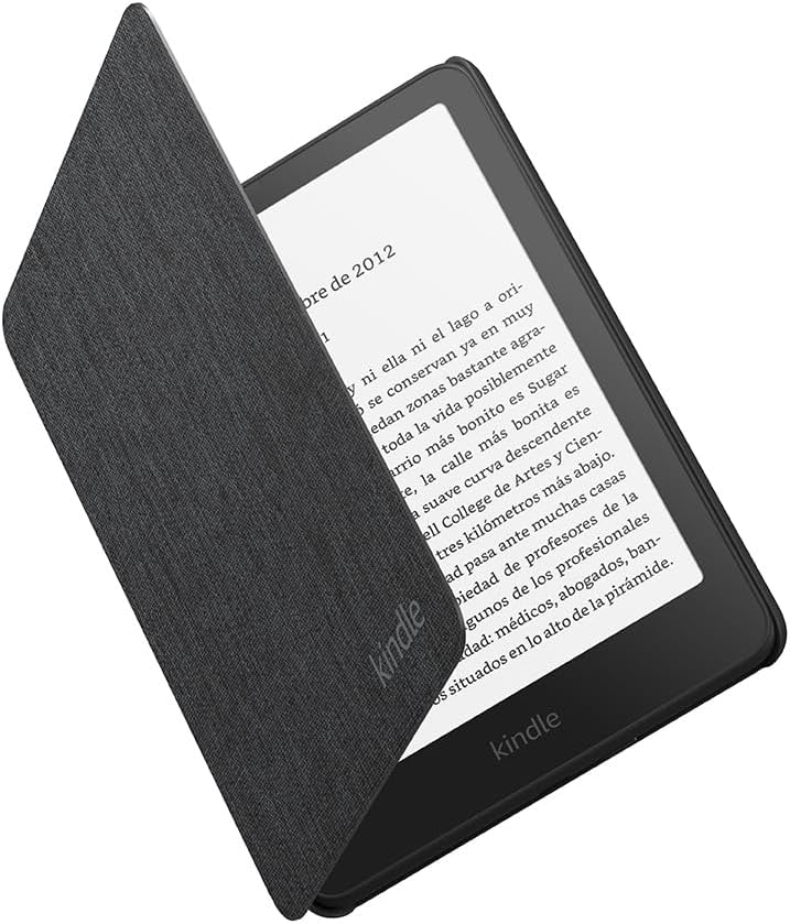 Funda Amazon Kindle Paperwhite y Amazon Kindle Colorsoft | Funda protectora ligera, plegable y resistente al agua | Tela - 1