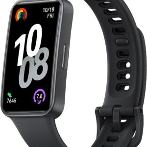 HUAWEI Band 10 Smartwatch, Monitorización de Actividad Física con IA, Análisis del Sueño a Nivel Profesional, VFC Promedio y Datos sobre el Sueño, iOS & Android, 14 Días de Autonomía, Negro
