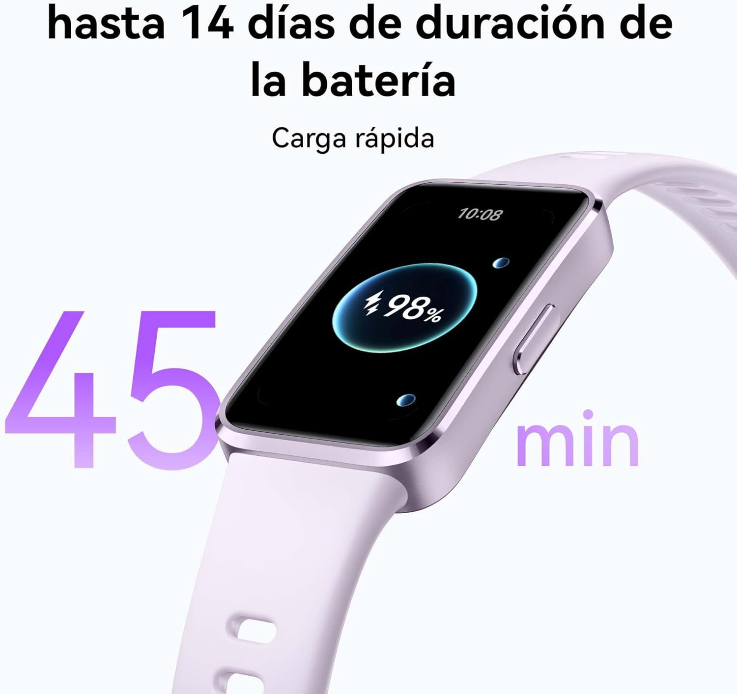 HUAWEI Band 10 Smartwatch, Monitorización de Actividad Física con IA, Análisis del Sueño a Nivel Profesional, VFC Promedio y Datos sobre el Sueño, iOS & Android, 14 Días de Autonomía, Negro - 5