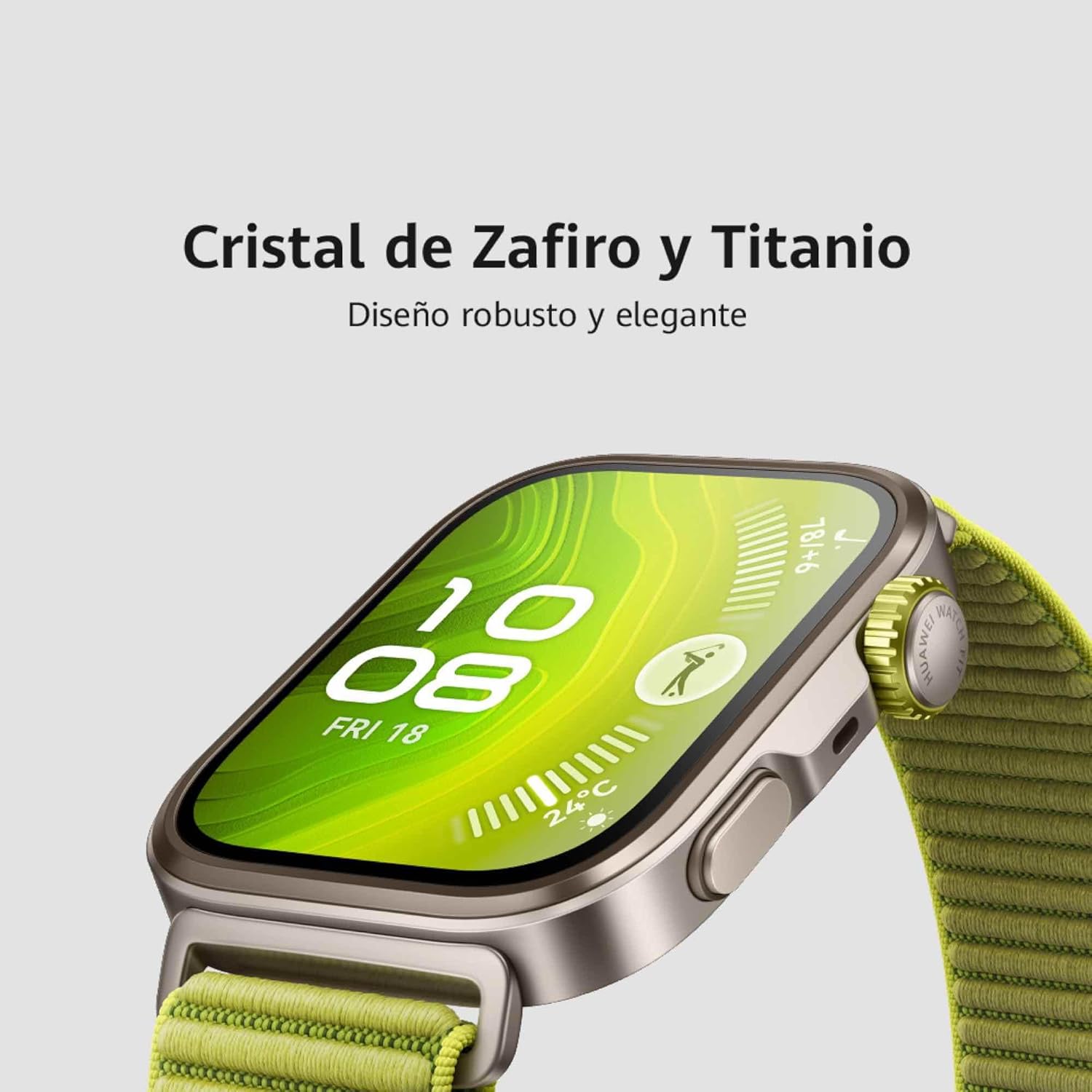 HUAWEI Watch FIT 4 Pro Smartwatch, Cristal de Zafiro y Titanio, Brillo máximo de 3.000 nits, Dual–Band GPS, ECG, Deportes al Aire Libre de Alto Rendimiento, Azul - 4