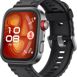 HUAWEI Watch FIT 4 Pro Smartwatch, Cristal de Zafiro y Titanio, Brillo máximo de 3.000 nits, Dual–Band GPS, ECG, Deportes al Aire Libre de Alto Rendimiento, Negro