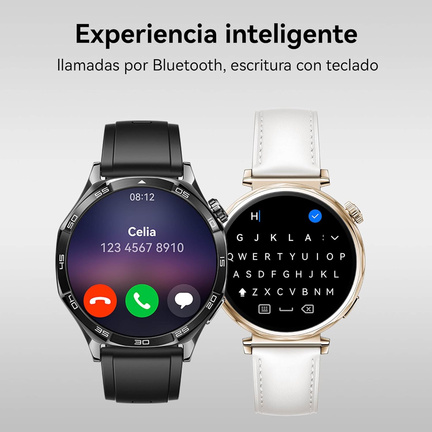 HUAWEI Watch GT 5 41mm Smartwatch, Silueta con Diseño Sofisticado, Nueva Experiencia Running y Ciclismo, Seguimiento de Salud, 7 Días de Duración de la Batería, iOS & Android, Blanco - 6