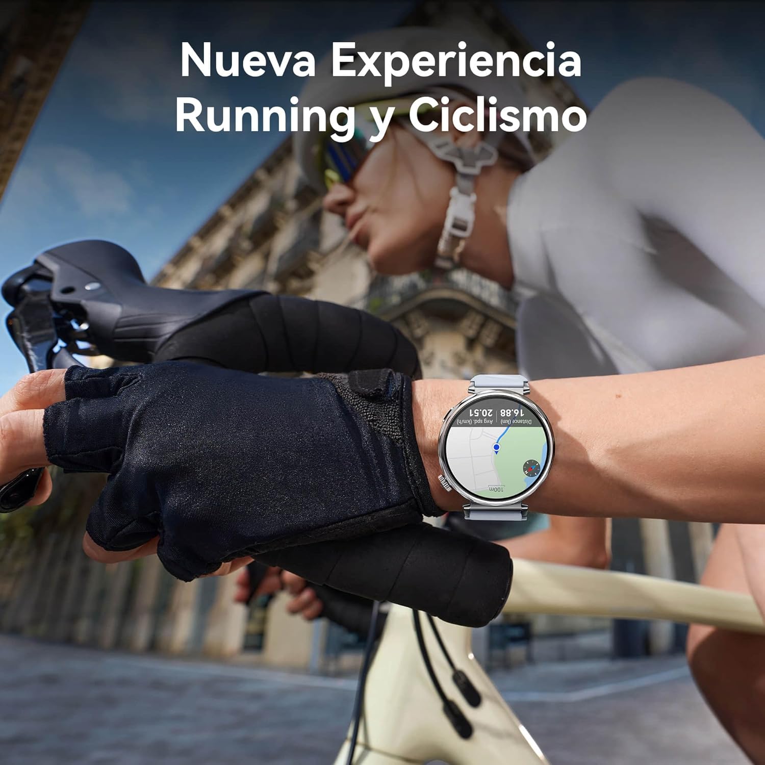 HUAWEI Watch GT 5 46mm Smartwatch, Silueta con Diseño Sofisticado, Nueva Experiencia Running y Ciclismo, Seguimiento de Salud, 14 Días de Duración de la Batería, iOS & Android, Negro - 3