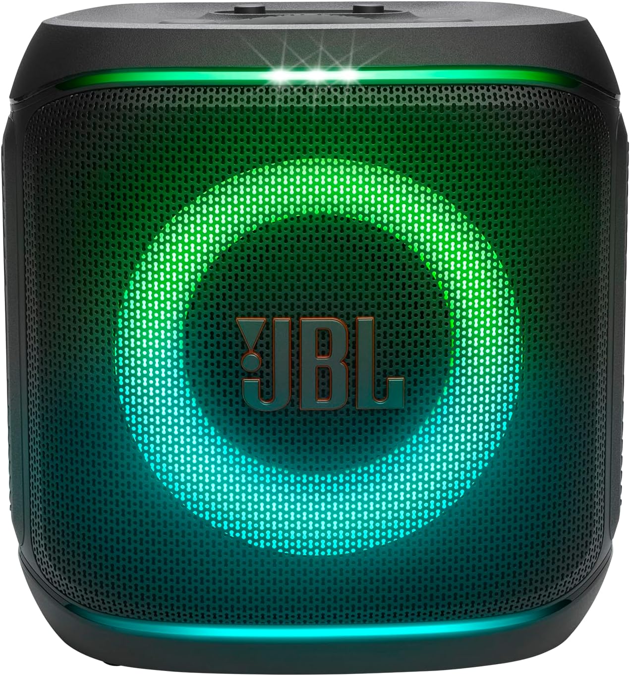 JBL Partybox Encore 2, altavoz inalámbrico bluetooth para fiestas, con micrófono, 15h de autonomía, resistente a salpicaduras, sonido JBL Pro y AI Sound Boost, compatible con Auracast, negro - 2
