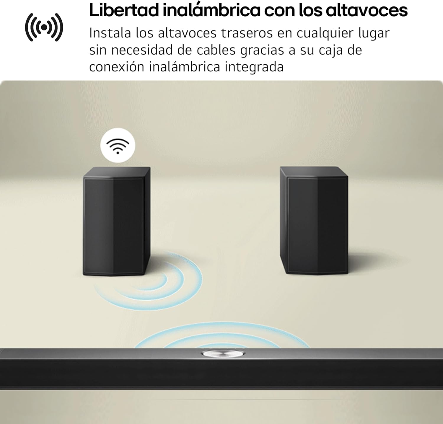 LG DS40TR - Barra de Sonido, Bluetooth, 400W, 4.1 Canales con Subwoofer, Altavoces Traseros, Dolby Digital, DTS Digital Surround, Negro - 6