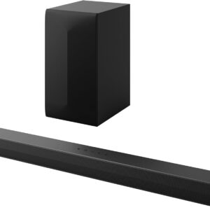 LG DS60T - Barra de Sonido, Bluetooth, 340W, 3.1 Canales con subwoofer, Dolby Digital, DTS Digital Surround, Negro