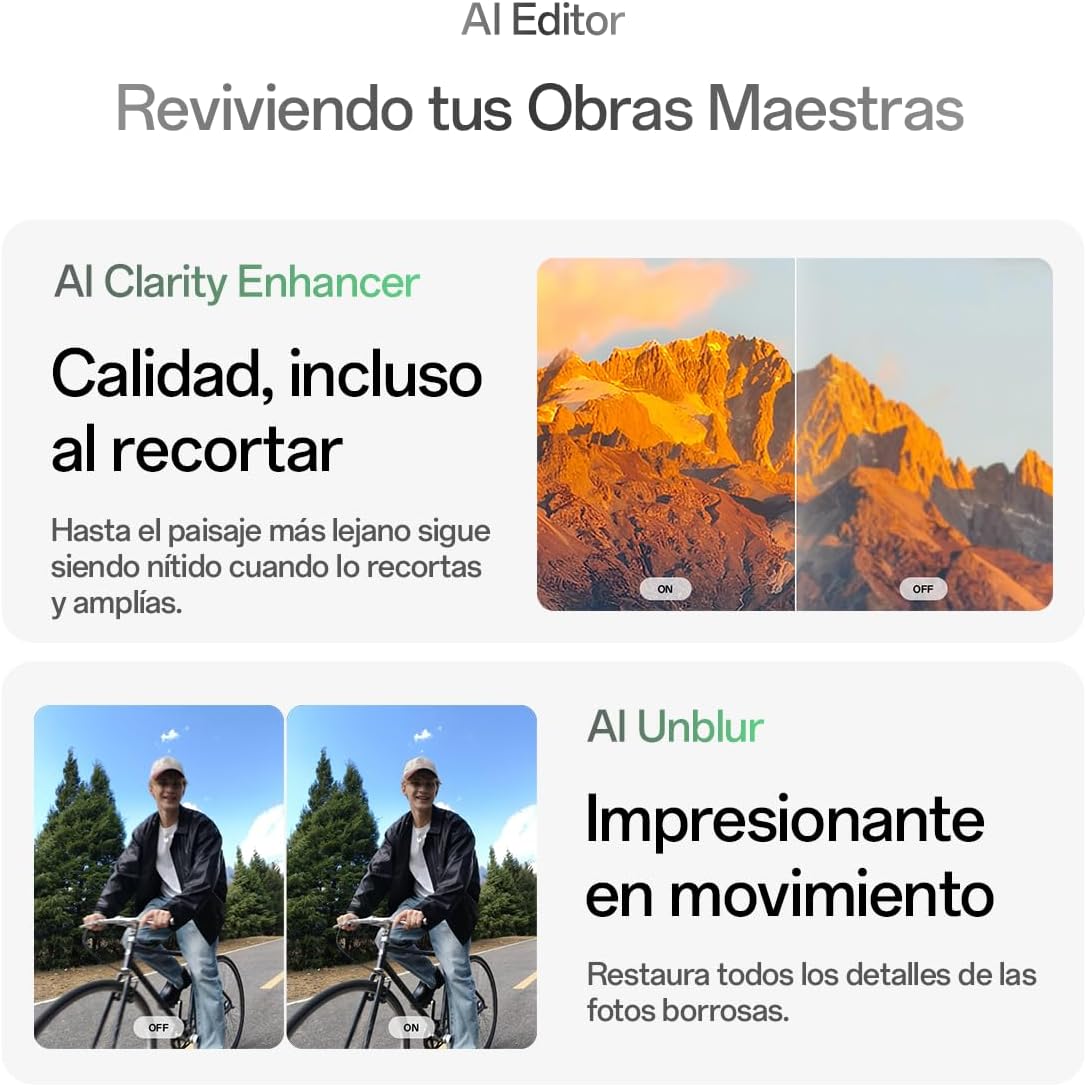 OPPO Reno13 F 5G - Smartphone Libre con IA, 8GB RAM + 256, Pantalla AMOLED 6.67" 120Hz, Cámara 50MP, IP69, Batería 5.800, Carga Rápida 45W, Versión Española - Morado - 6