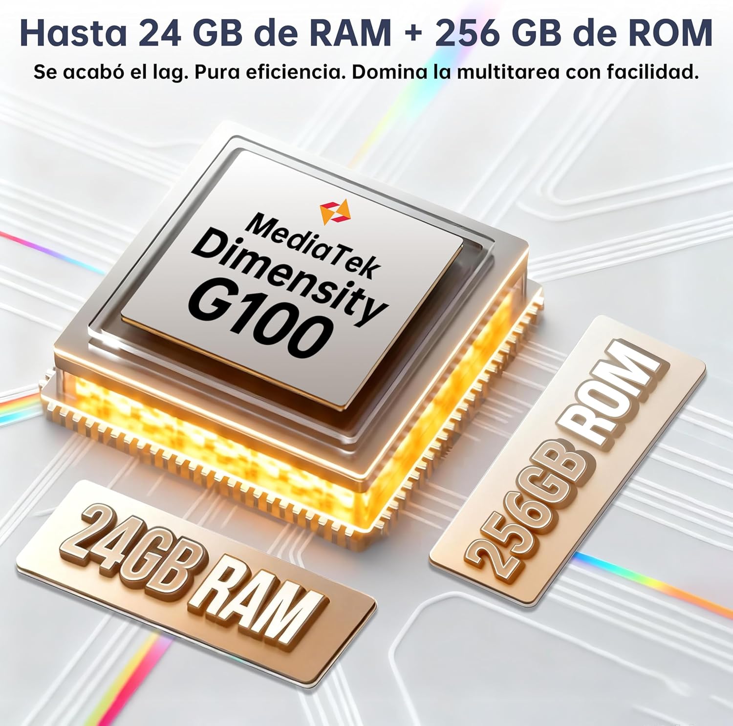 OUKITEL WP55 S Móvil Rugerizado MTK G100 Android 15 Gemini AI Movil Resistente 24GB RAM+256GB ROM/2TB TF Telefono Rugerizado 11000mAh/33W 6.6 FHD 120Hz 64MP+32MP/Dual SIM/NFC/GPS/OTG/5G WiFi/BT 5.2 - 2