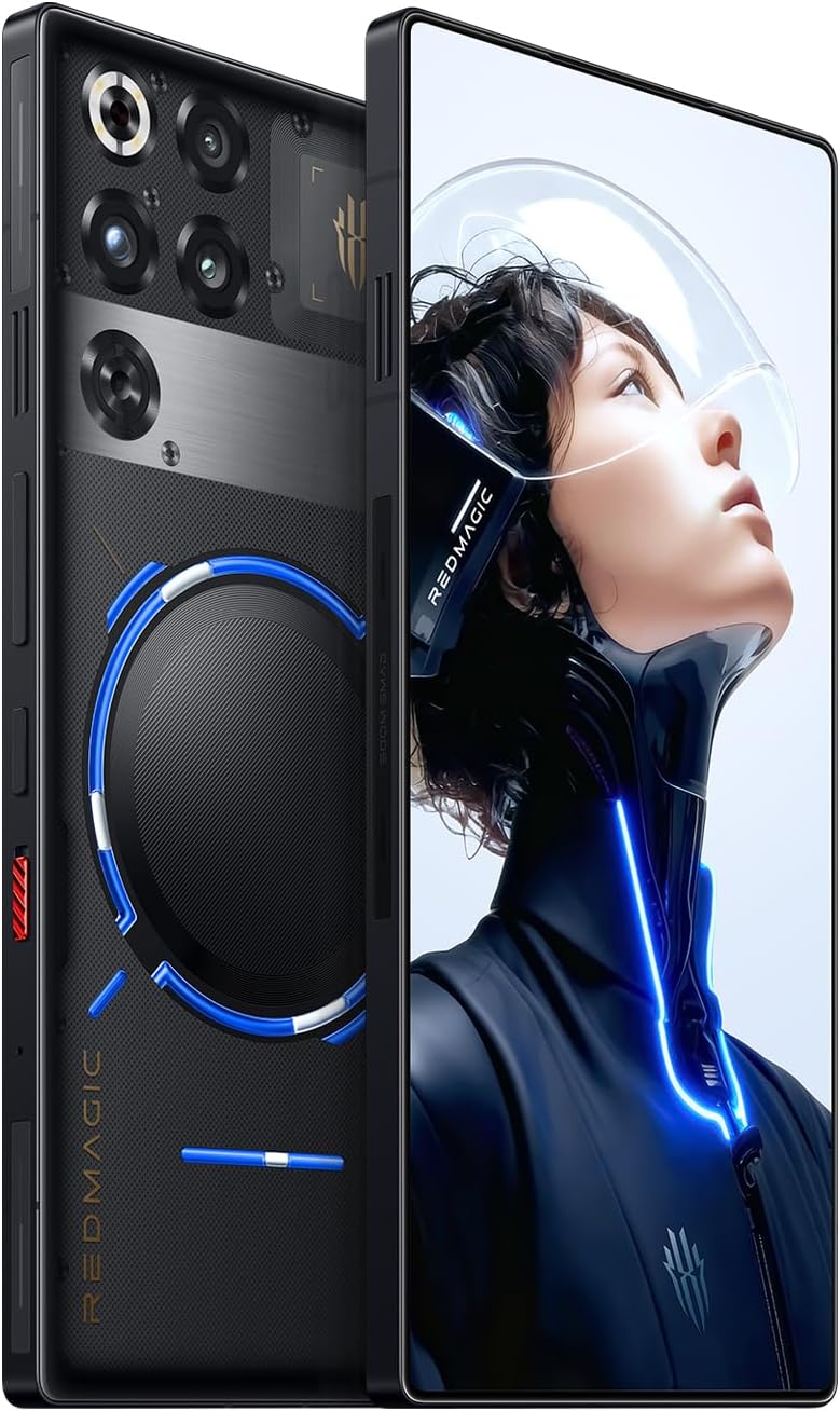 REDMAGIC 11 Pro 144Hz Móvil Gaming, Smartphone Android 5G, 24GB RAM+1TB ROM, Snapdragon 8 Elite Gen 5, 6.85", 1.5K AMOLED Pantalla, Teléfono Gaming, 50MP Cámara, 80W Cargador Transparent - 4