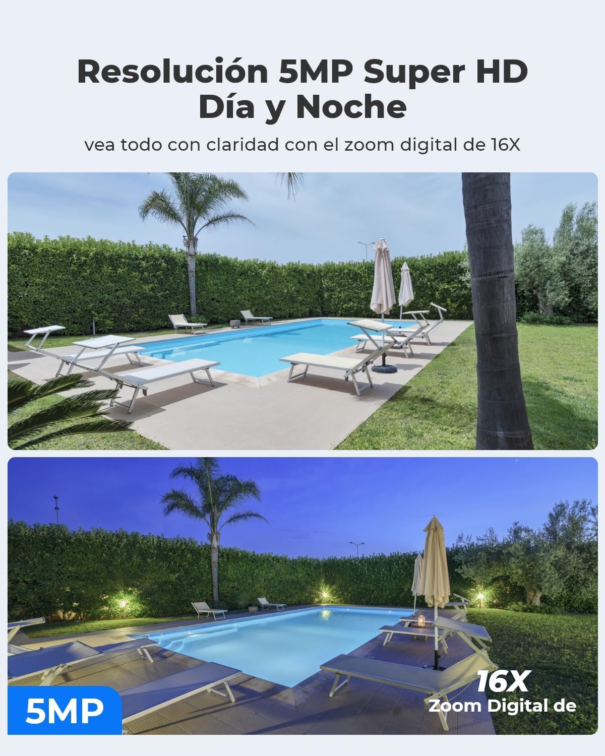 Reolink 3G/4G LTE Camara Vigilancia Exterior Solar con Bateria, 5MP Inalambrica Camara 360° PTZ con Tarjeta Sim & 32GB Tarjeta SD, Detección de Persona/Vehículo, Audio Bidireccional, Go PT Plus + SP - 3