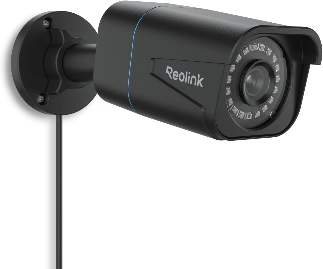 Reolink 4K 8MP Camara Vigilancia Exterior PoE con Detección de Personas/Vehículos/Pets, Alertas Inteligente, Acceso Remoto, Cámara Seguridad con Ranura para Tarjeta SD, Lapso de Tiempo, RLC-810A Negra - 1