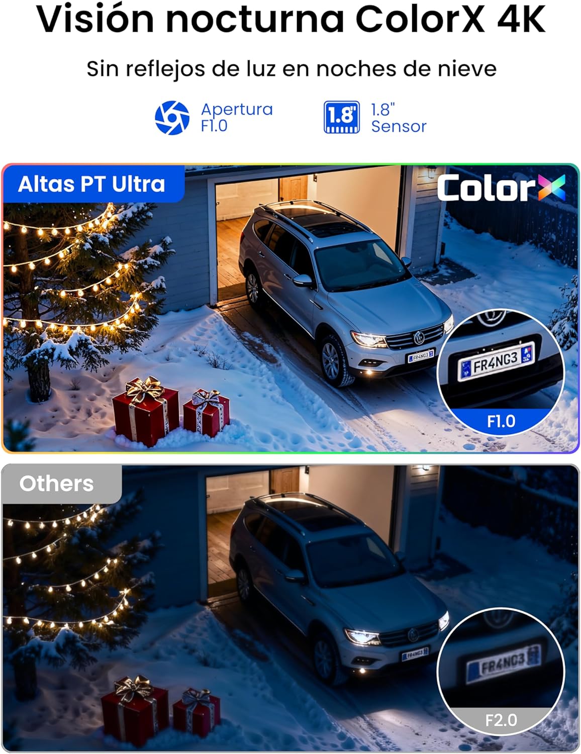 Reolink Altas PT Ultra, 4K Camara Vigilancia Exterior Solar, Batería Recargable de 20000 mAh, Visión Nocturna ColorX, Vigilancia de 360° con Seguimiento Automático, 8MP PT Cámara con Wi-Fi 6 - 4