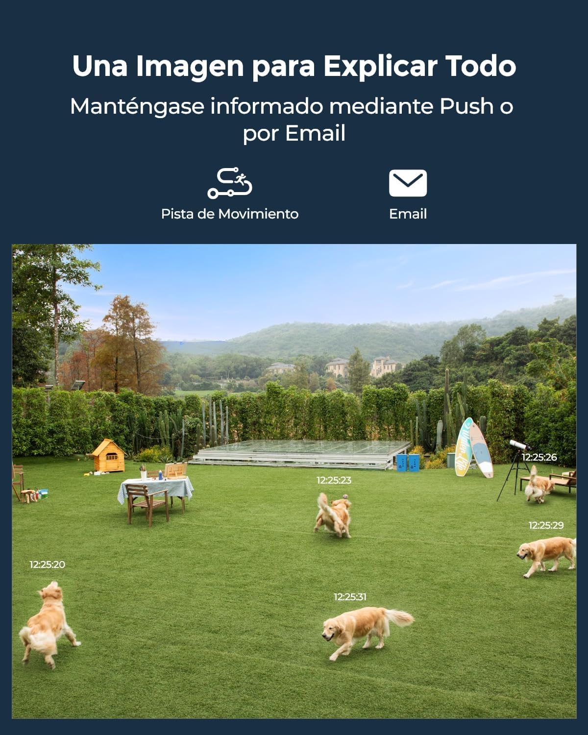 Reolink Cám. Seguridad PoE 16MP UHD 180° Pan. Lente Dual, Motion Track, Vista Nocturna a Color, Focos, Detección y Alerta Inteligente, Audio Doble Via, IK10 antivandálica, protección IP67, Duo 3V PoE - 5