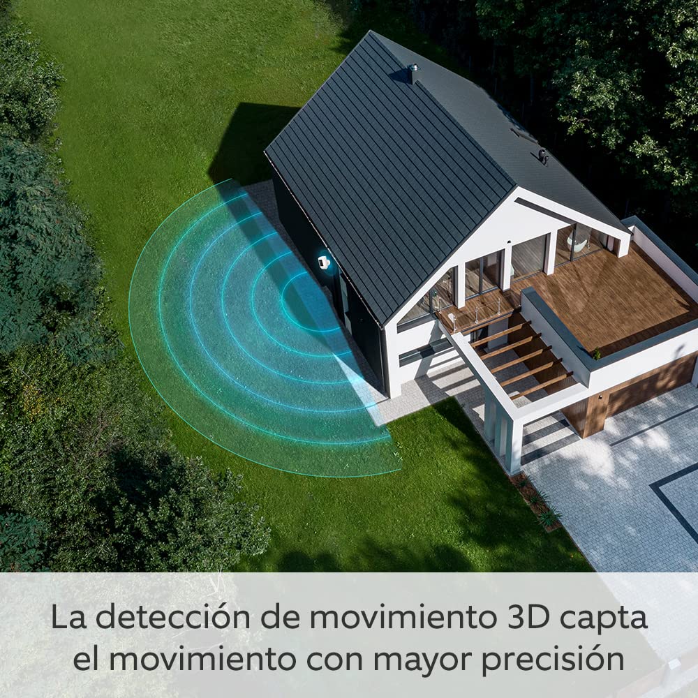 Ring C ámara Pro con luces solar (Spotlight Cam Pro Solar)|Vídeo 2K con Ring Vision, detección de movimiento 3D, luces LED, instalación por cuenta propia|Con 30 días de prueba gratuita de Ring Home - 5