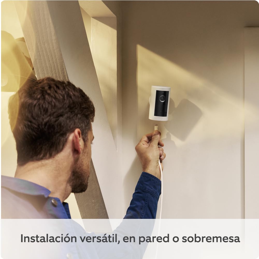 Ring | Cámara exterior Plus con enchufe (Outdoor Camera Plus última generación) | Vídeo 2K de gran angular | Cámara inalámbrica exterior | Prueba gratuita de 30 días del plan de suscripción Ring - 5